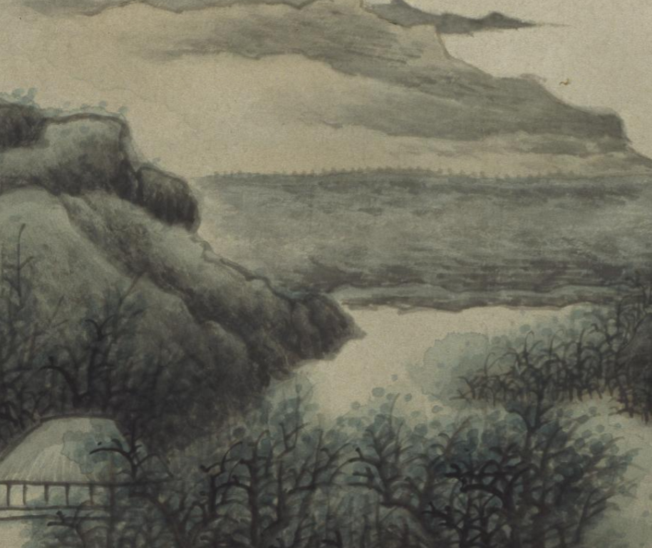 《清凉环翠图》是清代画家 a target="_blank" href="/item/龚贤