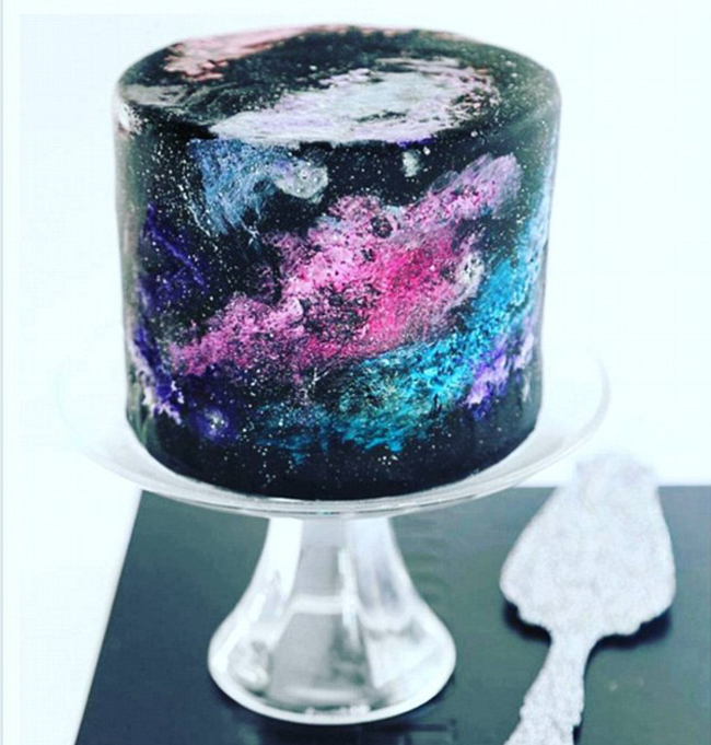 银河系主题蛋糕