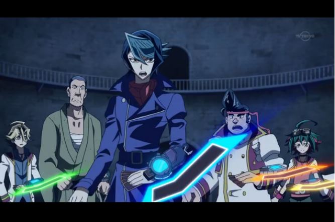 隼是动画《 a target="_blank" href="/item/游戏王arc-v">游戏王arc