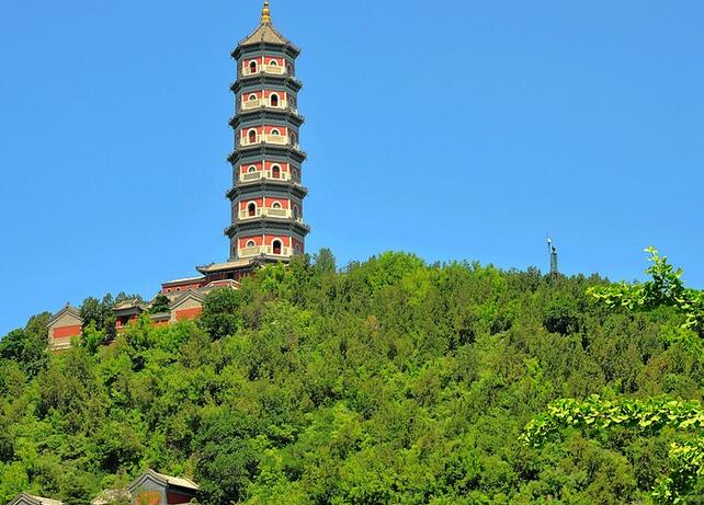  p>静明园,位于北京市海淀区玉泉山小东门外,颐和园昆明湖西.