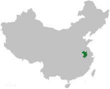 南京官话地域分布图