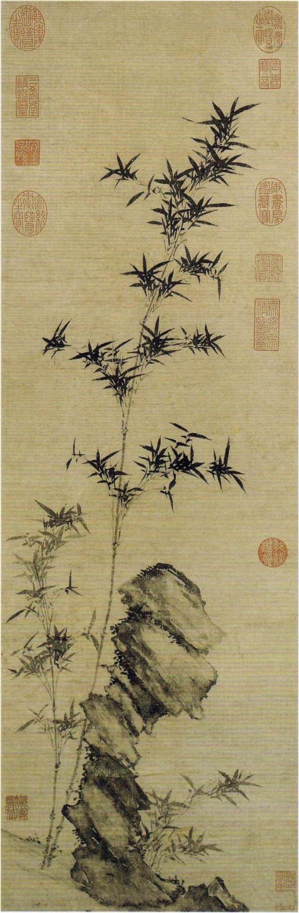 竹石图（元代管道升画作）_百度百科