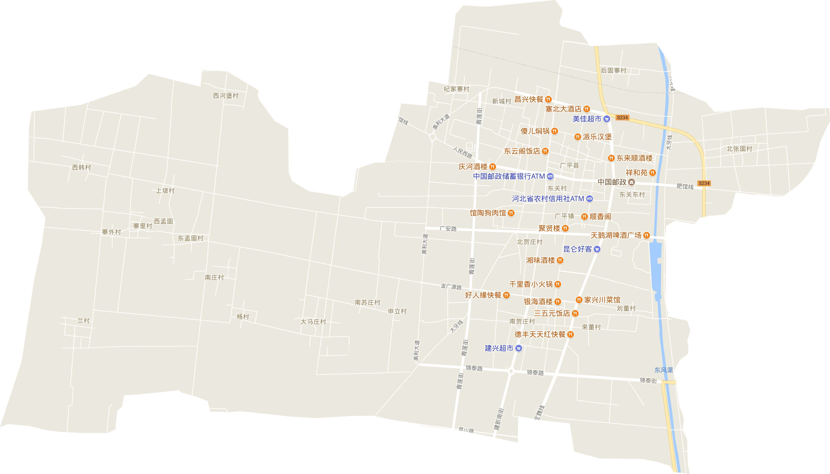 广平镇,隶属河北省邯郸市广平县,地处<a
