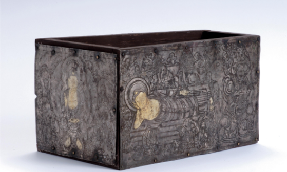 木胎银棺（朝阳北塔出土）