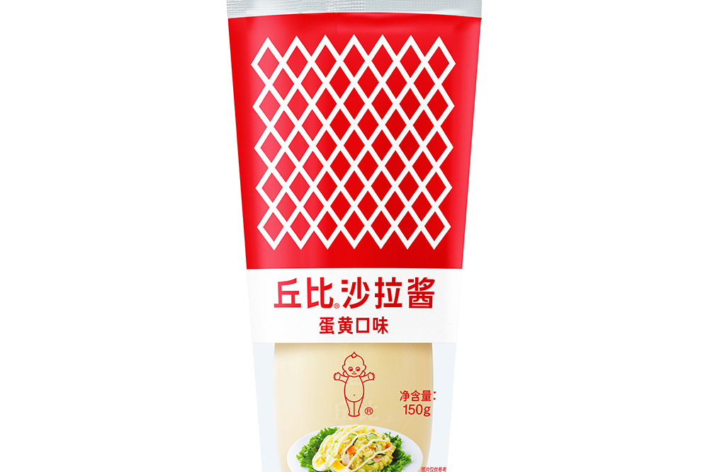  p>丘比沙拉酱是日本丘比株式会社(1919年成立,以"优质的商品必须以