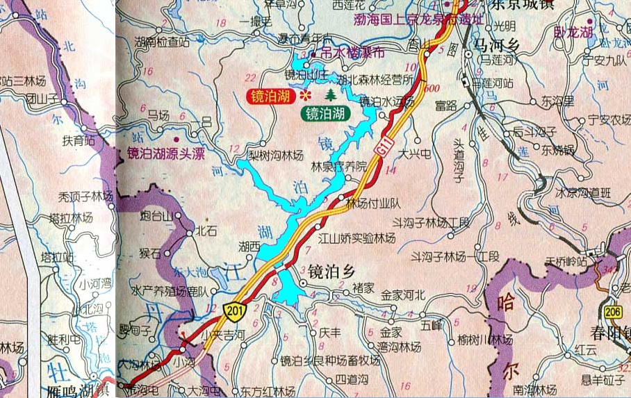 镜泊湖