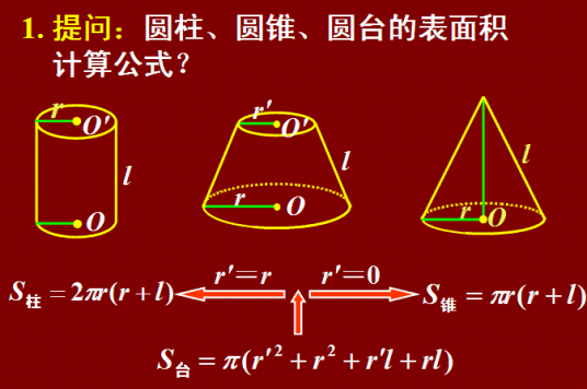 柱，锥，台体体积公式_百度百科