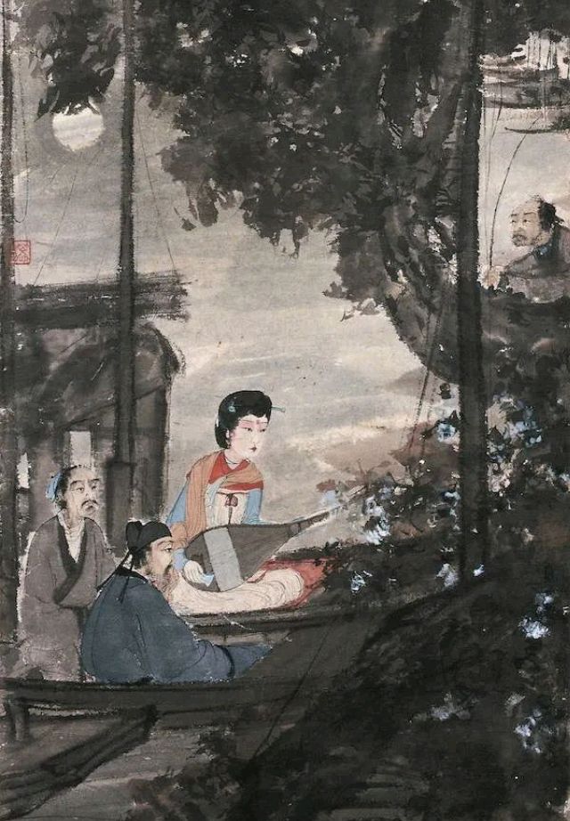傅抱石人物画｜中国绘画的超然_百科TA说