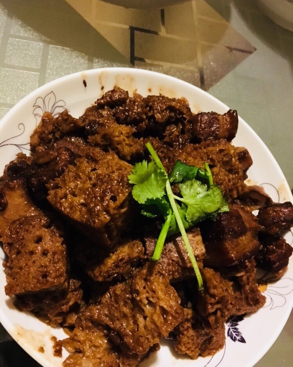 烤麸烧肉