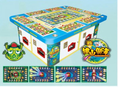  p data-id="gnx2oktnuk">大v电玩森林舞会狮子机游戏机,6台或8台连线