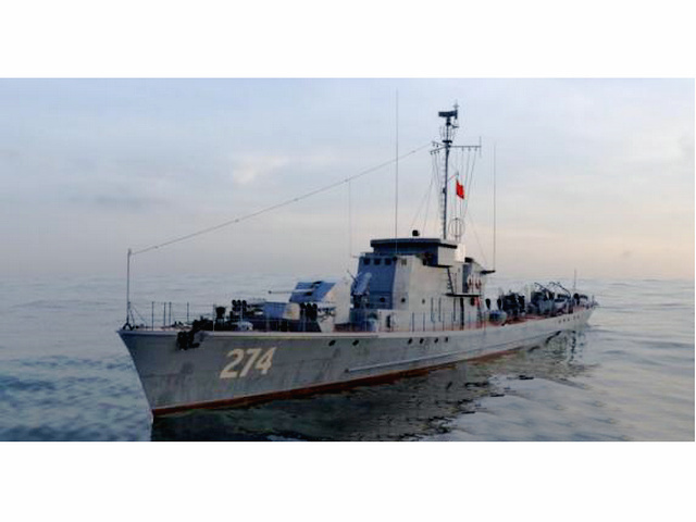 译文:喀朗施塔得级),原是苏联研制的一种轻型近海猎潜艇,也是中国制造