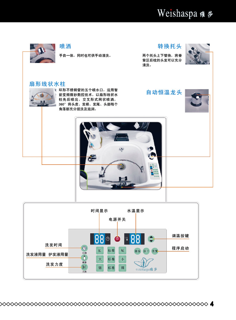 id="418219">洗头机 /a>是一款承袭日本全自动洗头机的技术与经验