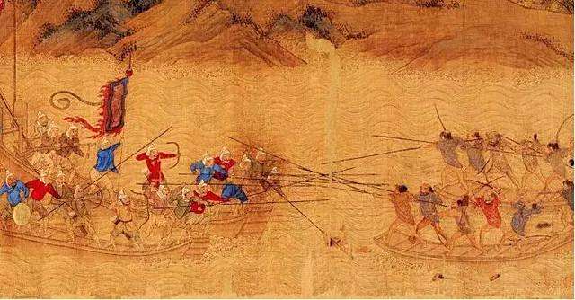 明代嘉靖年间画家仇英所绘《倭寇图卷》