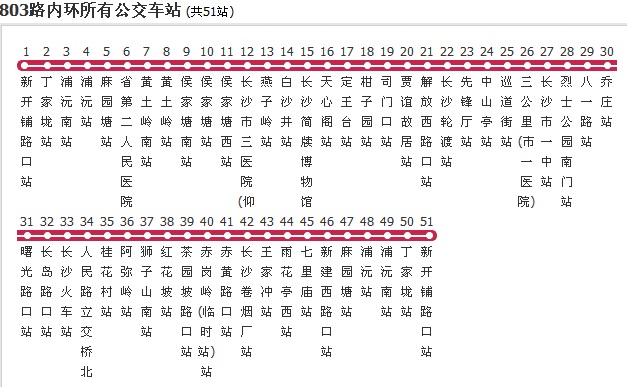  p></p></a>长沙公交803路是一条公交线路,隶属于长沙宝骏巴士有限公司一分