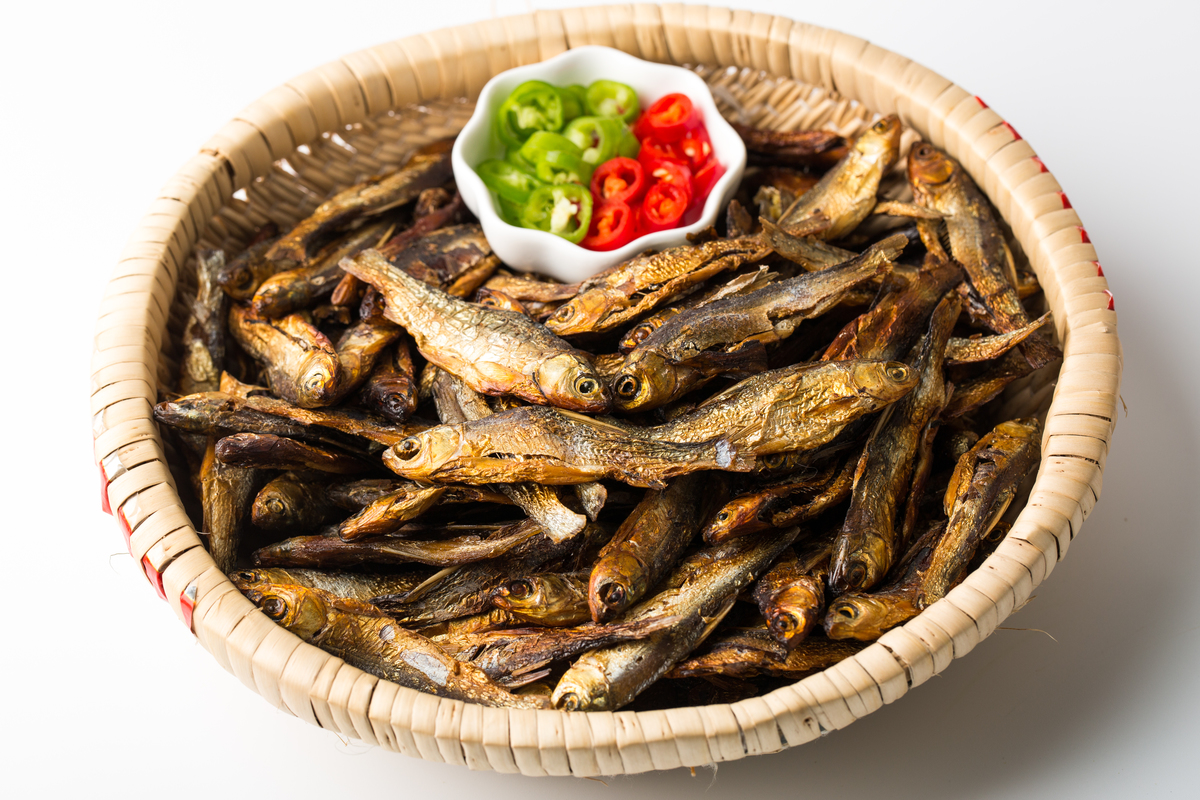 dried fishes