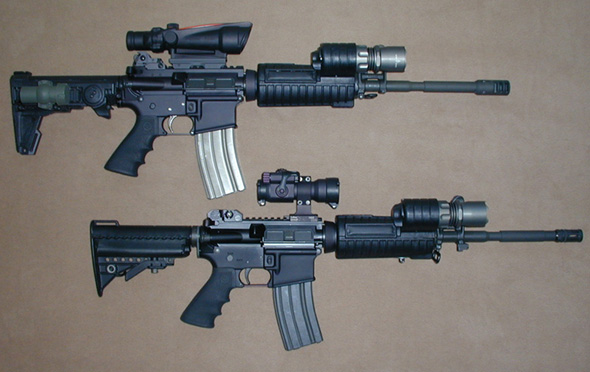  p>m16系列自动步枪是第二次世界大战后美国换装的第二代 a target="