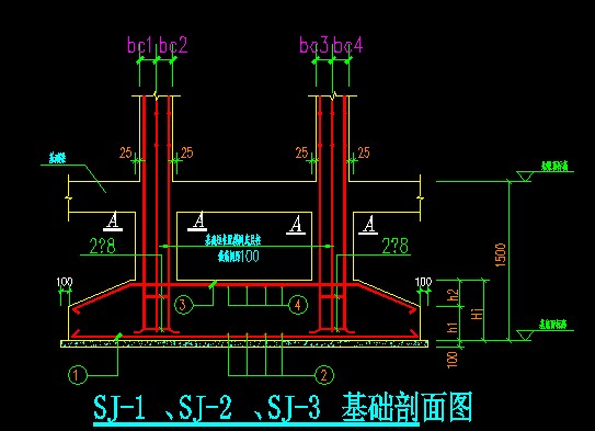  p>基础梁简单说就是在地基土层上的梁.
