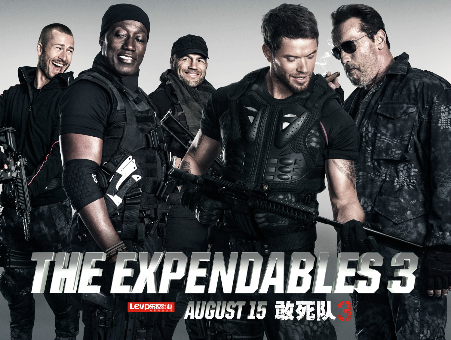  p>影片《敢死队3》是2014年出品的一部动作电影,其剧本由戴夫·卡拉