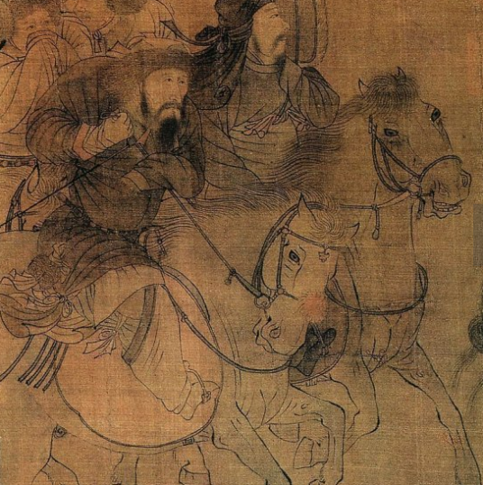文姬归汉图（金代张瑀创作绢本设色画）_百度百科