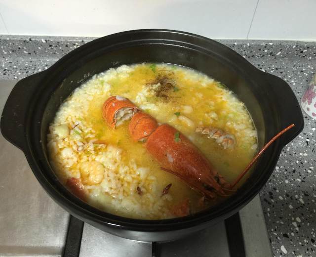 龙虾海鲜泡饭
