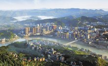 宣汉县城