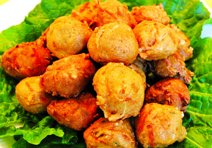 豆腐炸丸子