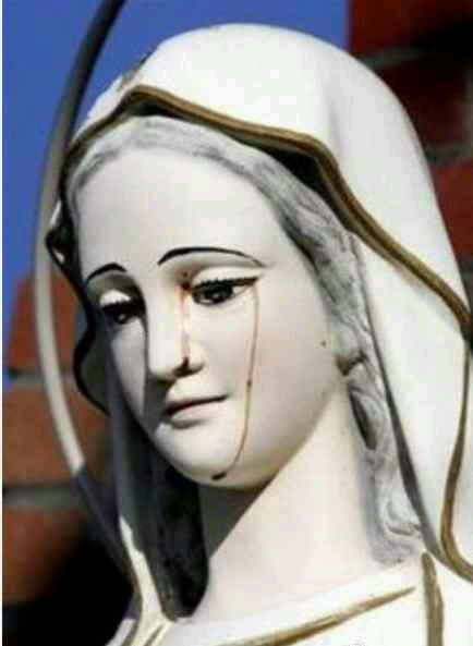 澳洲圣母像显神迹落泪