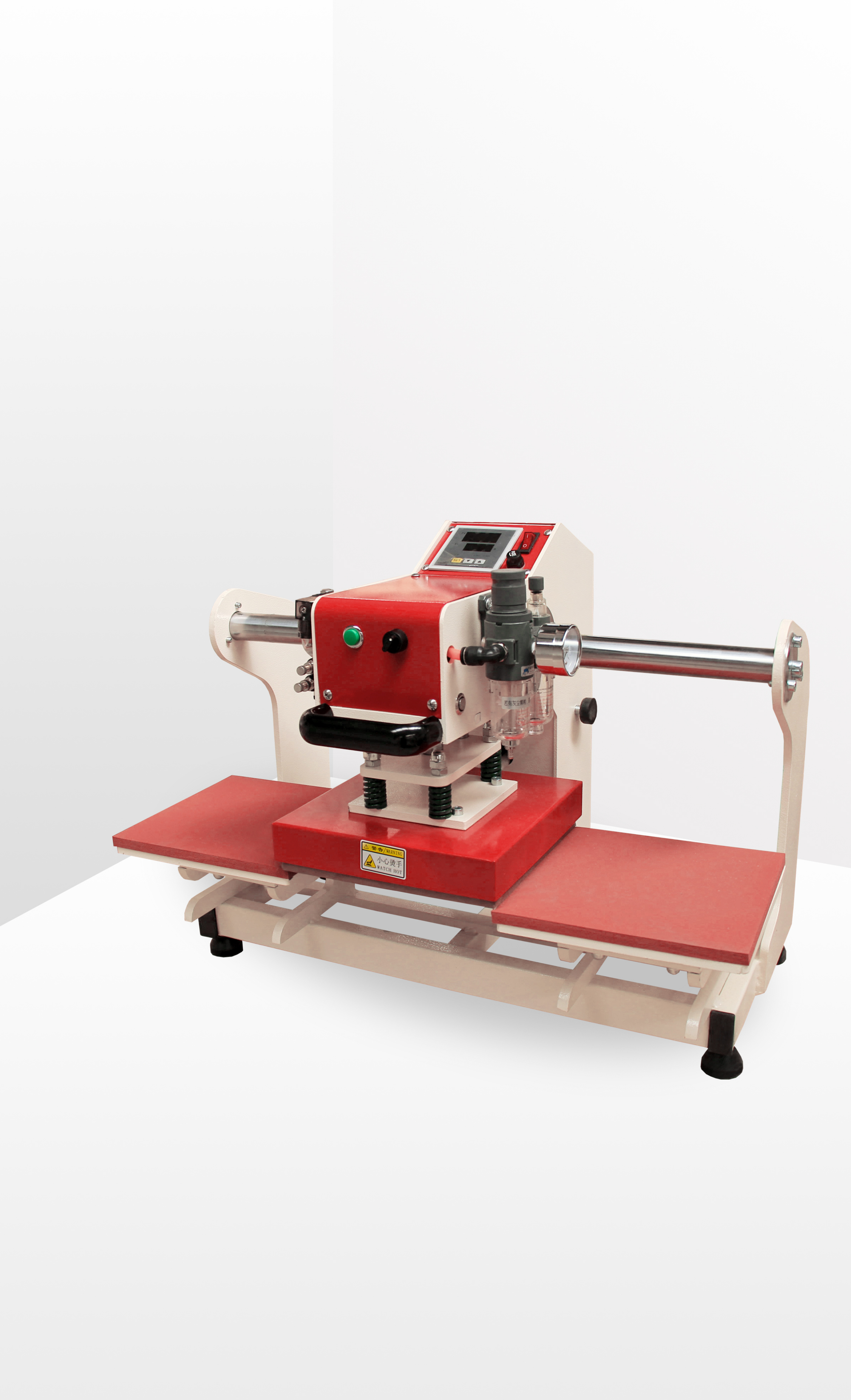 气动双工位烫画机