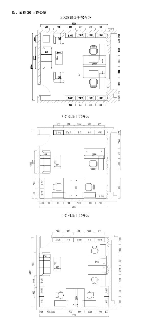 中央行政事业单位通用办公家具规格和性能指南