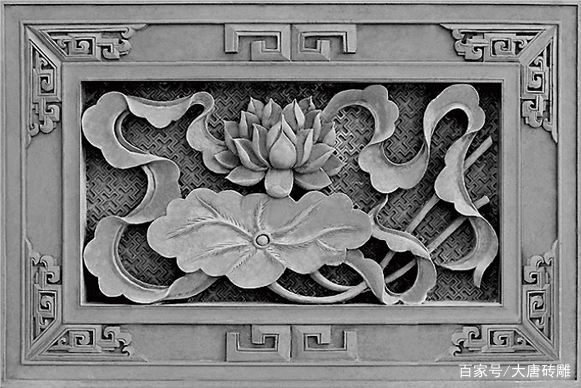 植物花卉仿古砖雕都有哪些？各有什么寓意_百科TA说