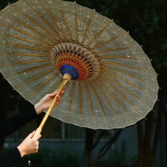 油纸伞（中国传统伞）_百度百科