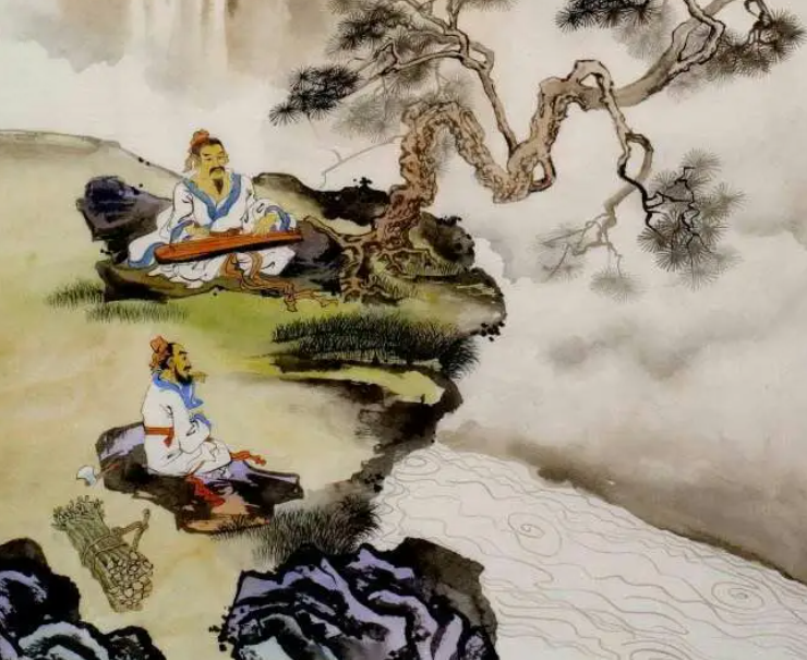 高山流水遇知音，伯牙抚琴遇子期_百科TA说