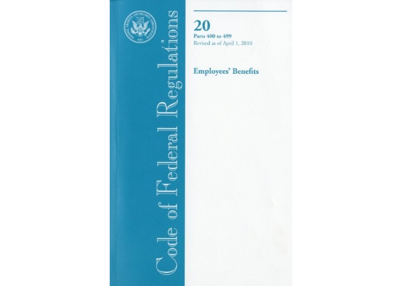 code of federal regulations, title 20, employees benefits, pt.