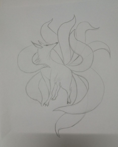 九尾狐公主怎么画成人形 - 知晓星球