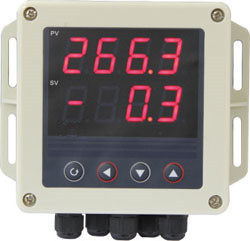  p>壁挂式数字显示调节仪是可对温度,压力,液位,流量,重量等工业过程
