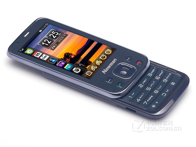  p>纽曼h5是一款触控手机,外观设计为滑盖. /p>