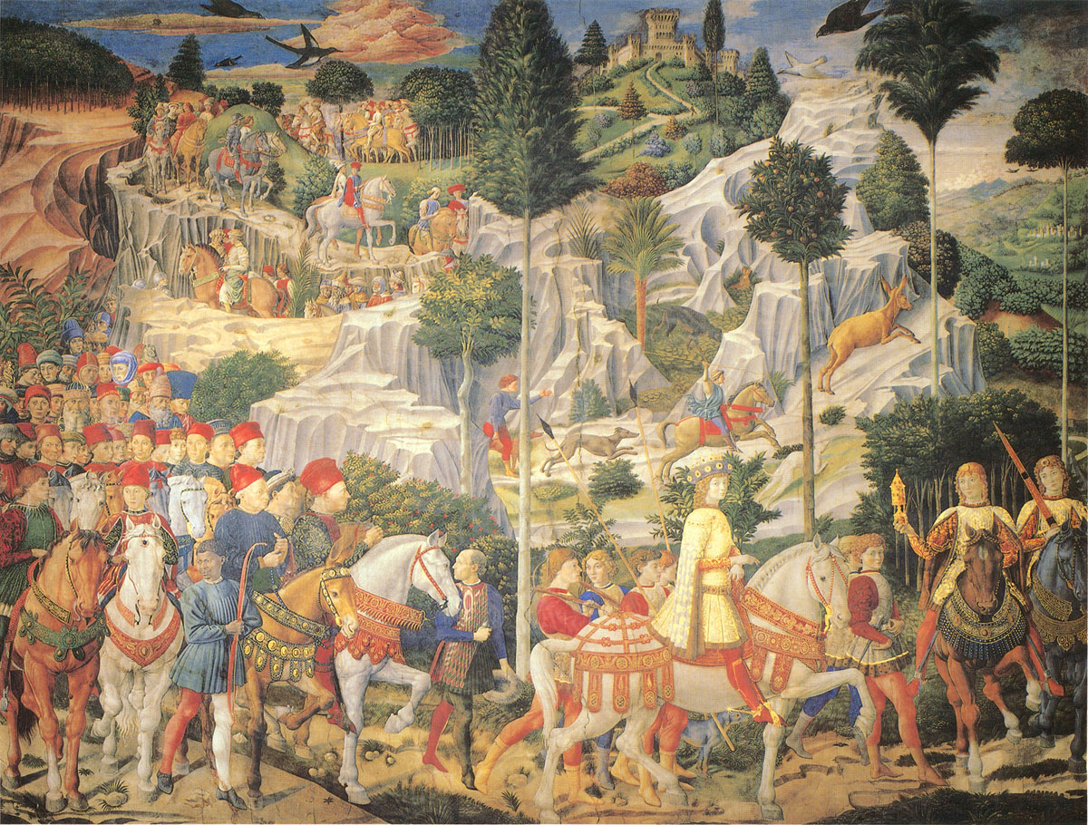 《三圣贤之旅》又译作《三王来拜》是为佛罗伦萨统治者美第奇家宅