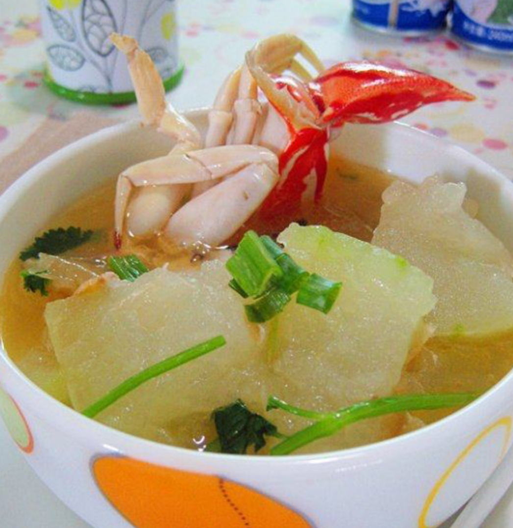 橙汁冬瓜蟹