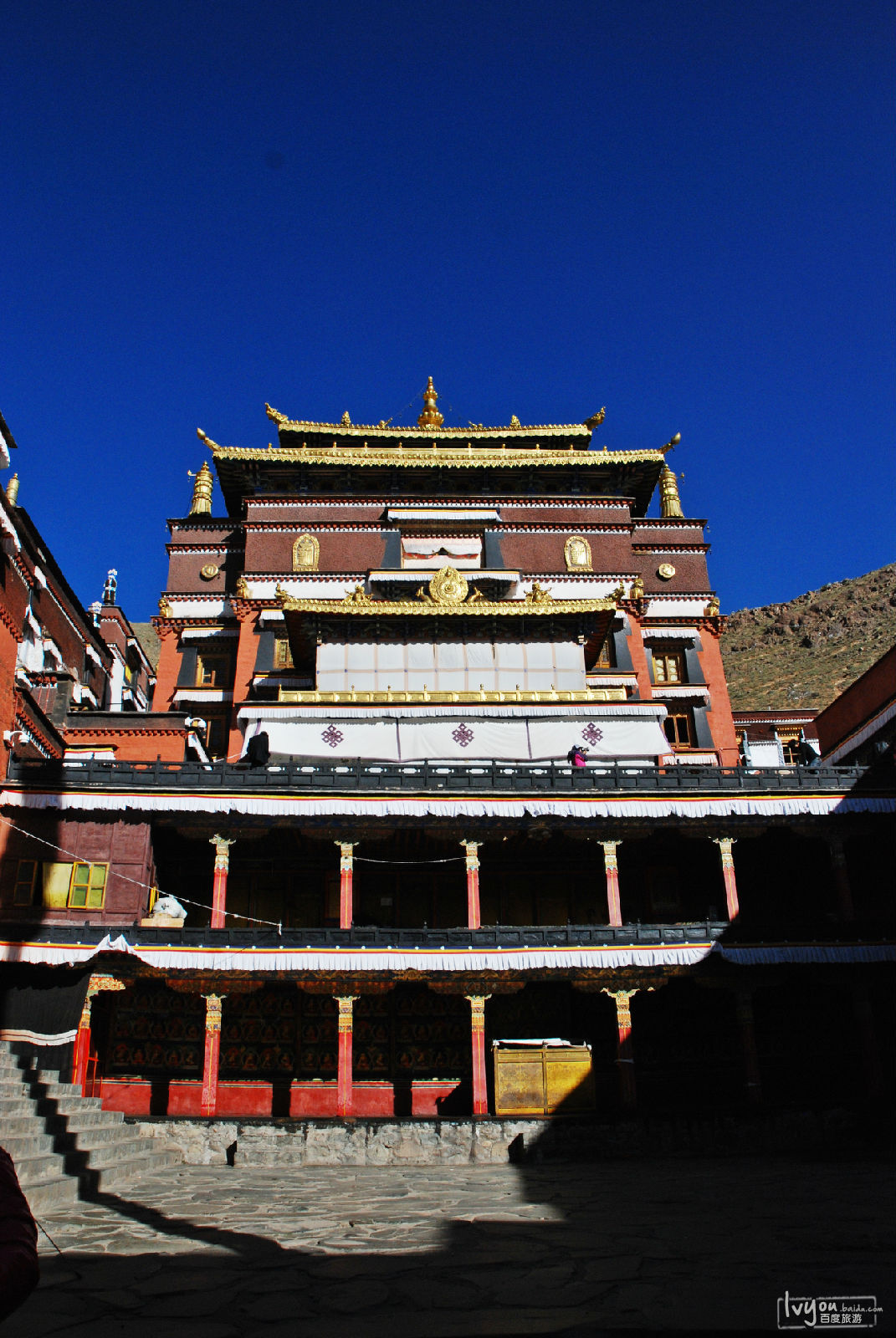 西藏日喀则扎什伦布寺景区