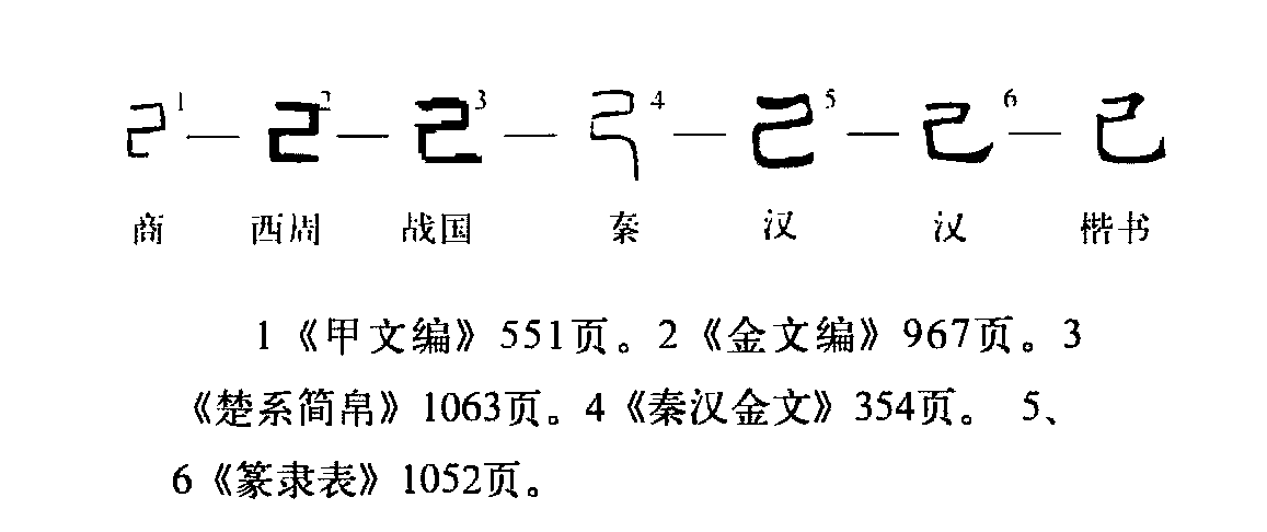 己（汉语文字）_百度百科