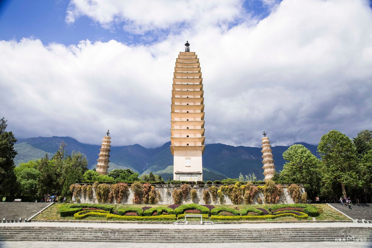 云南大理崇圣寺三塔