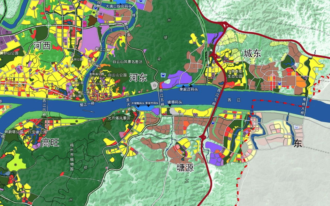  p>梧州西江五桥,是广西梧州市规划建设的一座桥梁,位于梧州市万秀区.