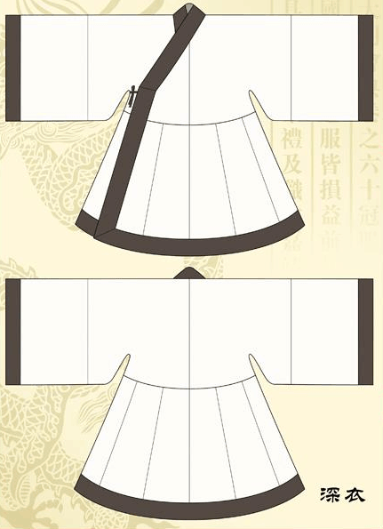 深衣（汉族礼服）_百度百科
