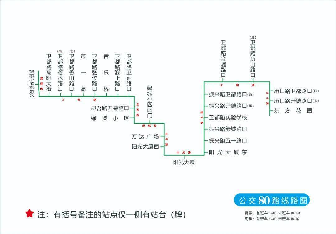 濮阳公交80路