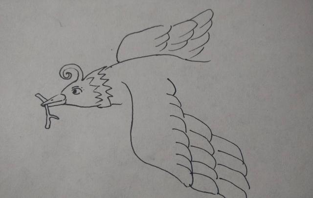 精卫怎么画 - 知晓星球