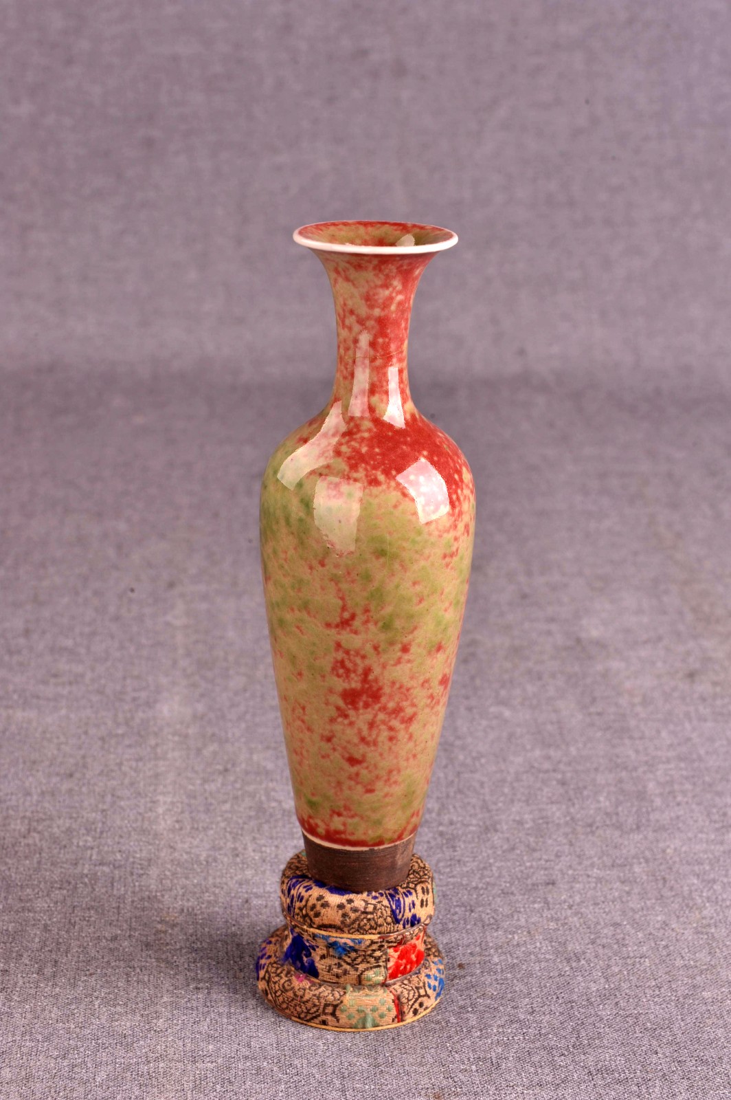 清康熙美人醉柳叶瓶