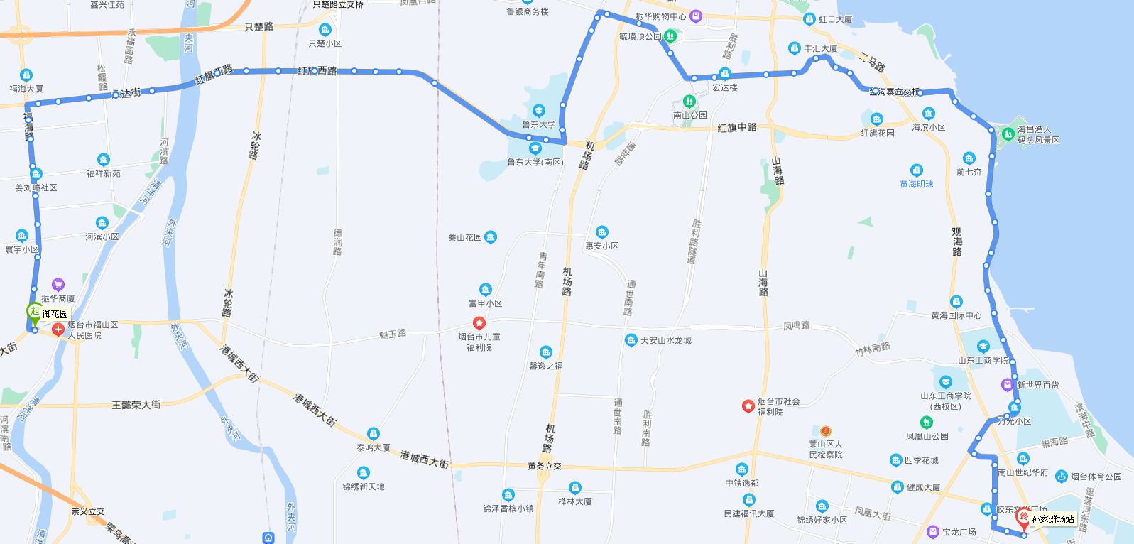 烟台公交7路