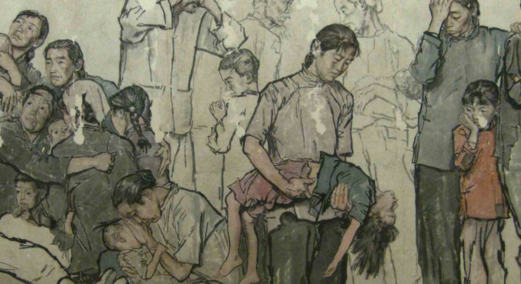 宏伟巨制流民图，有分量的画卷_百科TA说