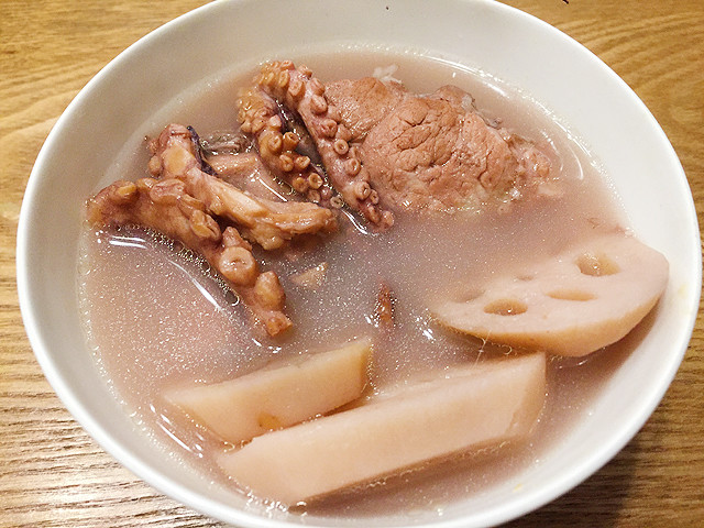 章鱼排骨炖山药