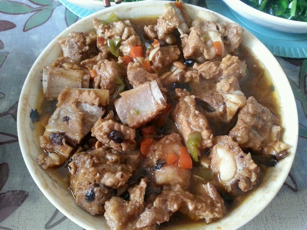 酸梅蒸排骨